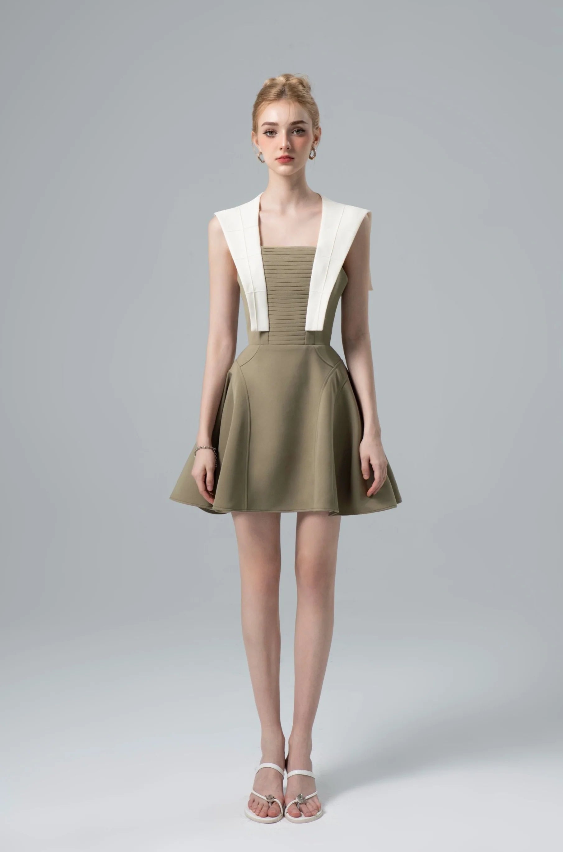CICI Sale Amalfi Two-tone Mini Dress