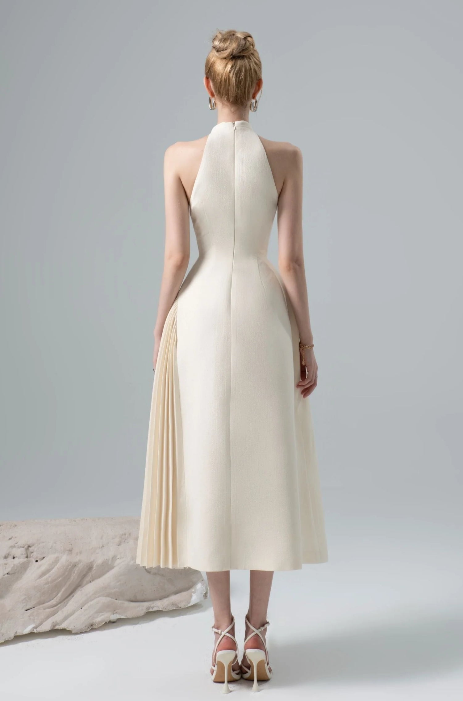 CICI Sale Charlene Halterneck Midi Dress