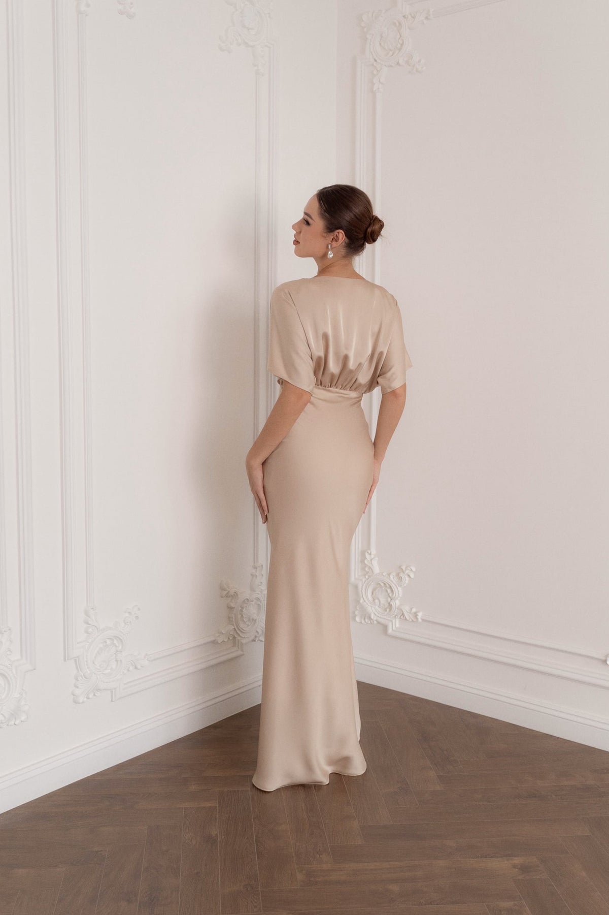 KISSERINE SIREN SILK DRESS(3color)