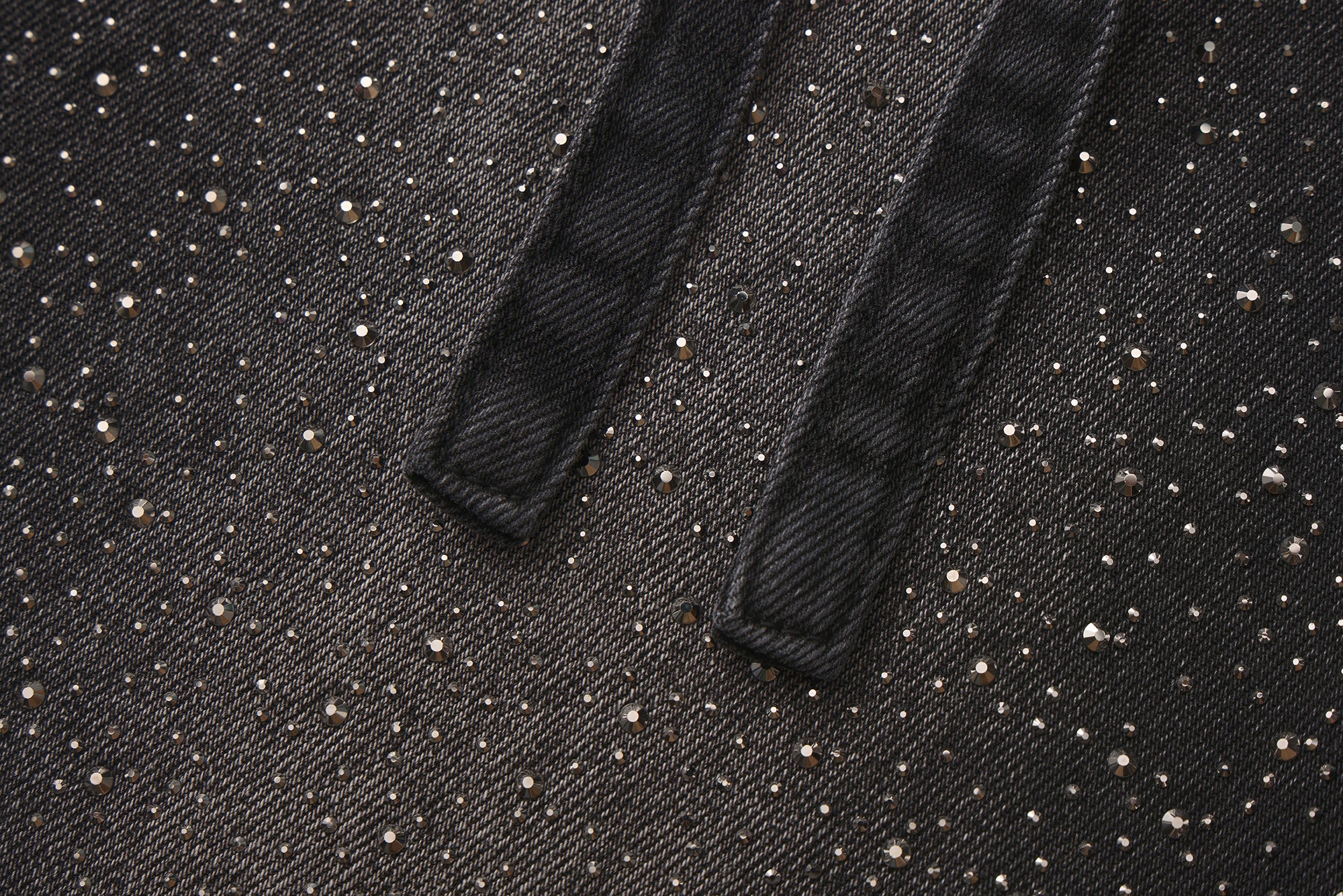 Straight-leg loose glitter pants (2color)