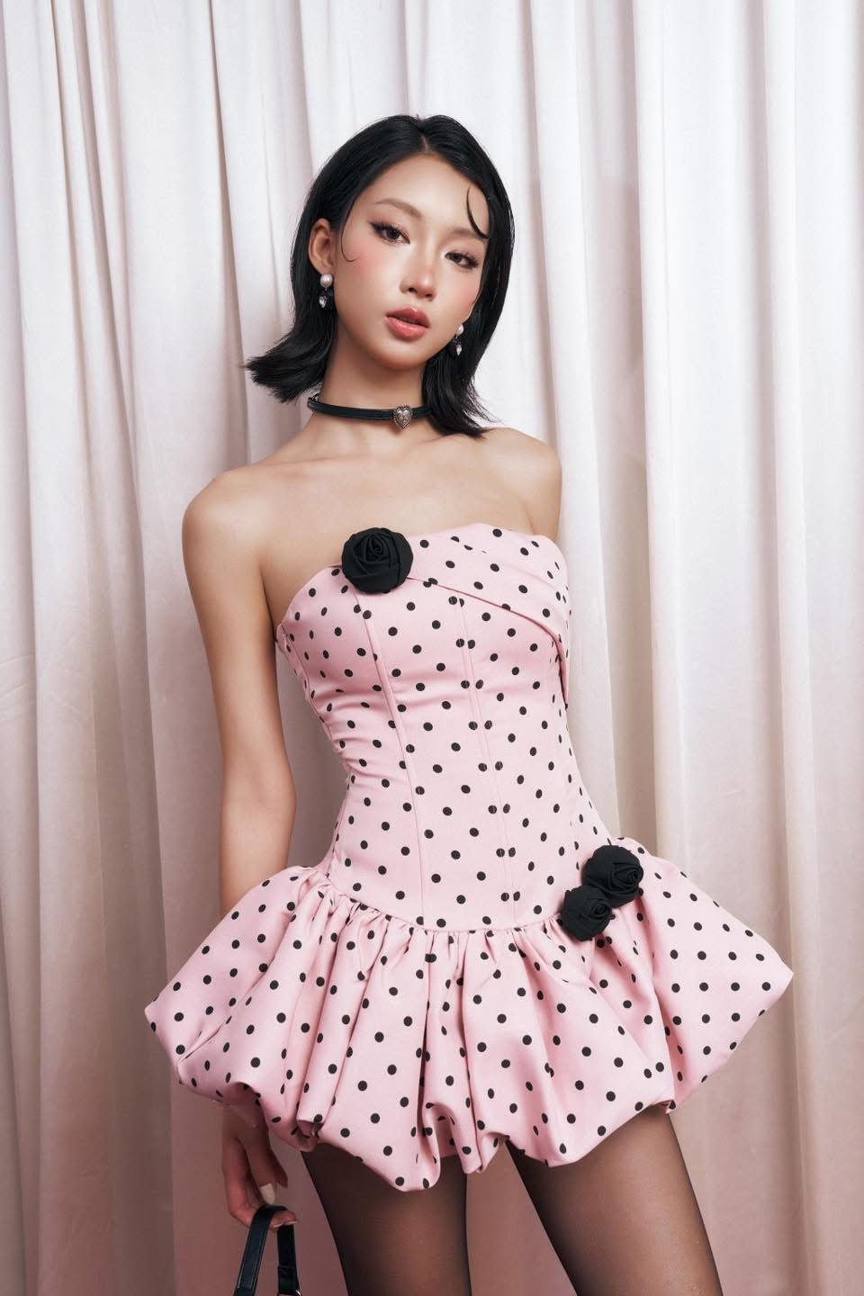 Chan.closet Bibi Dress-Pink