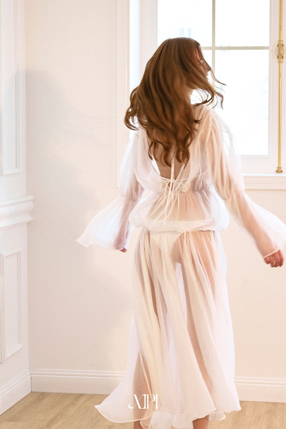 XIPI Tiered Maxi Dress
