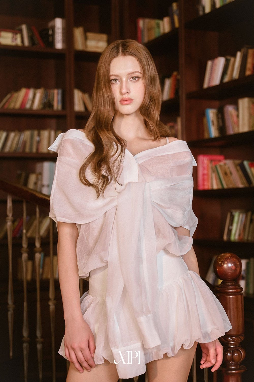 XIPI Almira White Top & Almira White Skirt Set