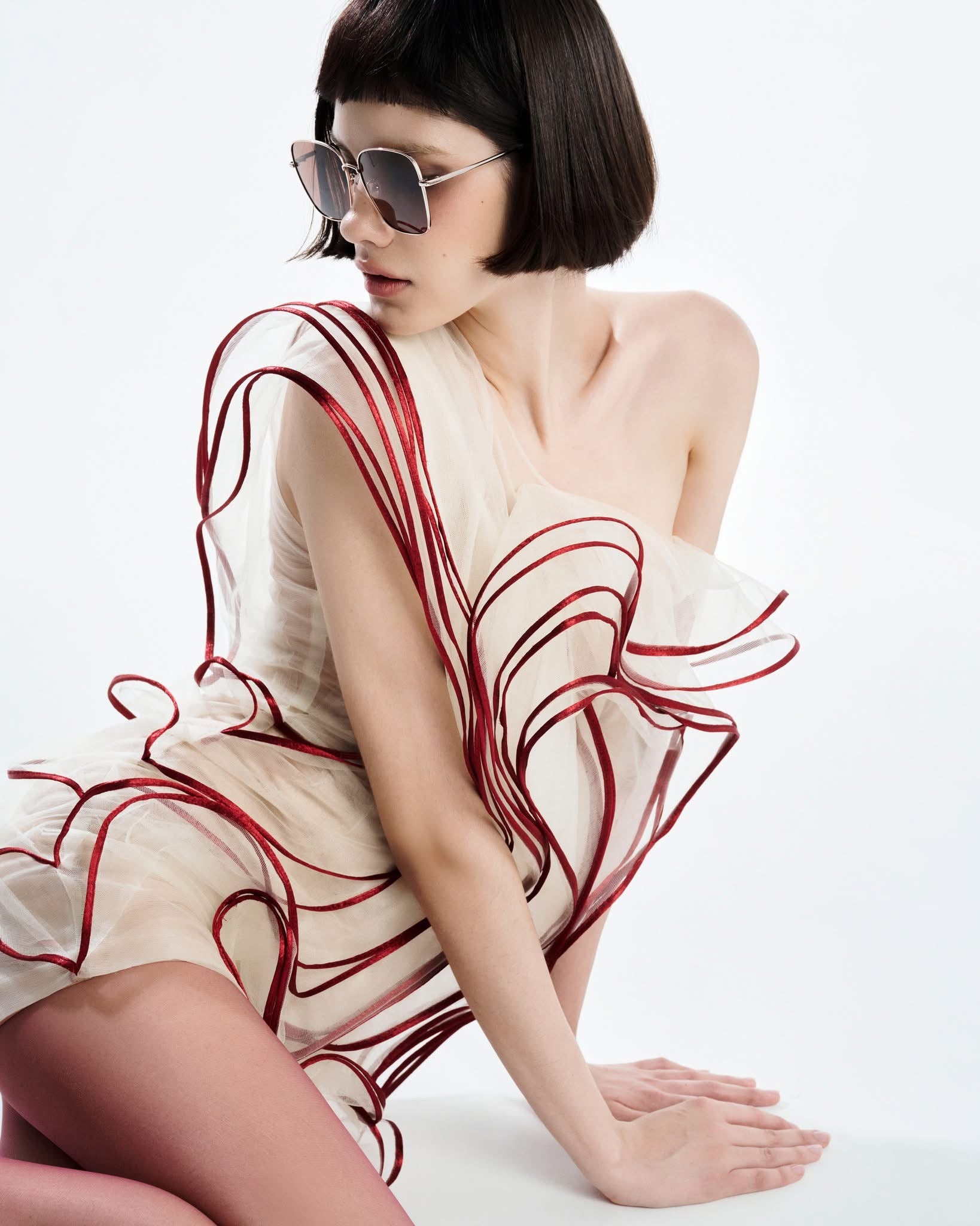 MUST HAVE One-shoulder Mini Dress