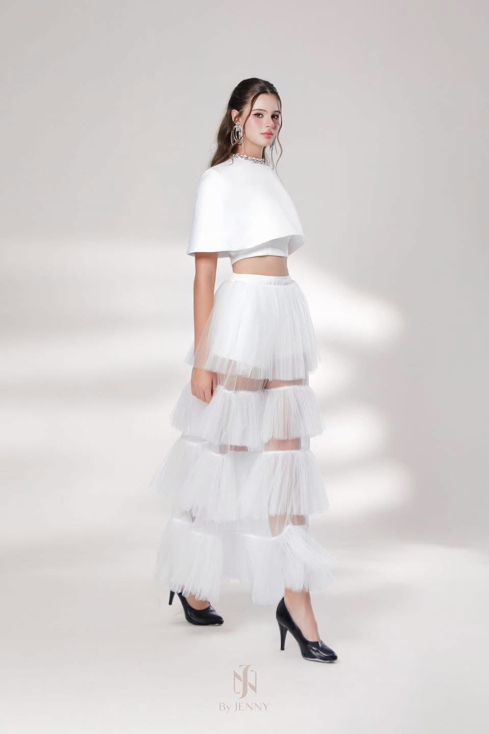 By JENNY Vion Top & Vion Skirt