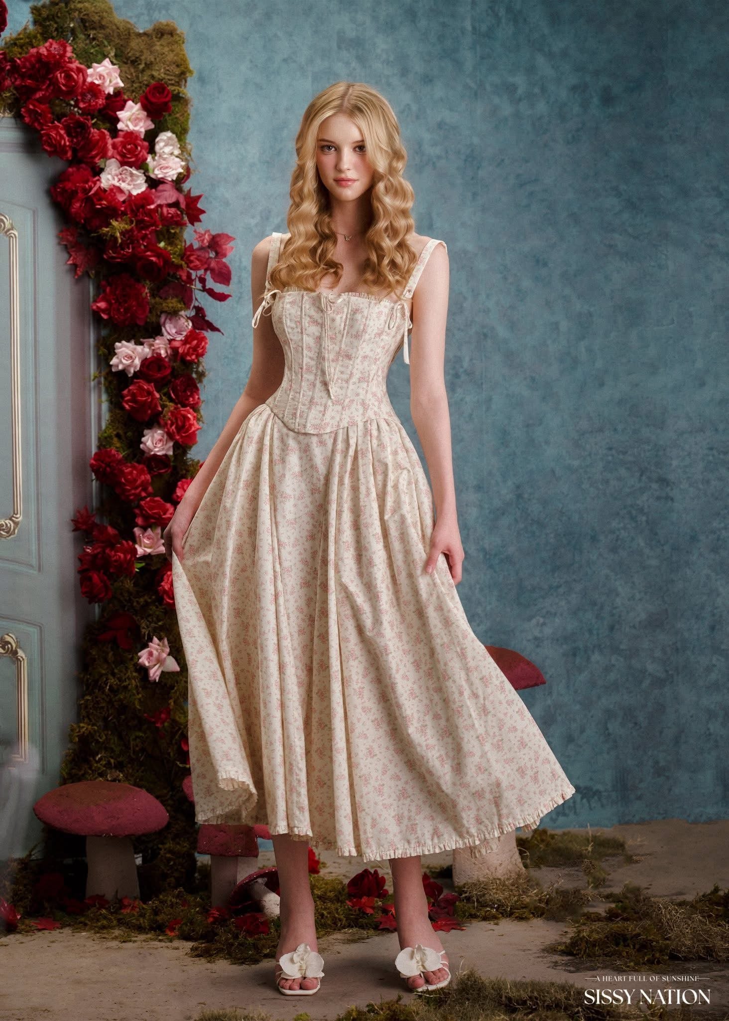 Sissy Cinnamon Girl (Dress + Corset)
