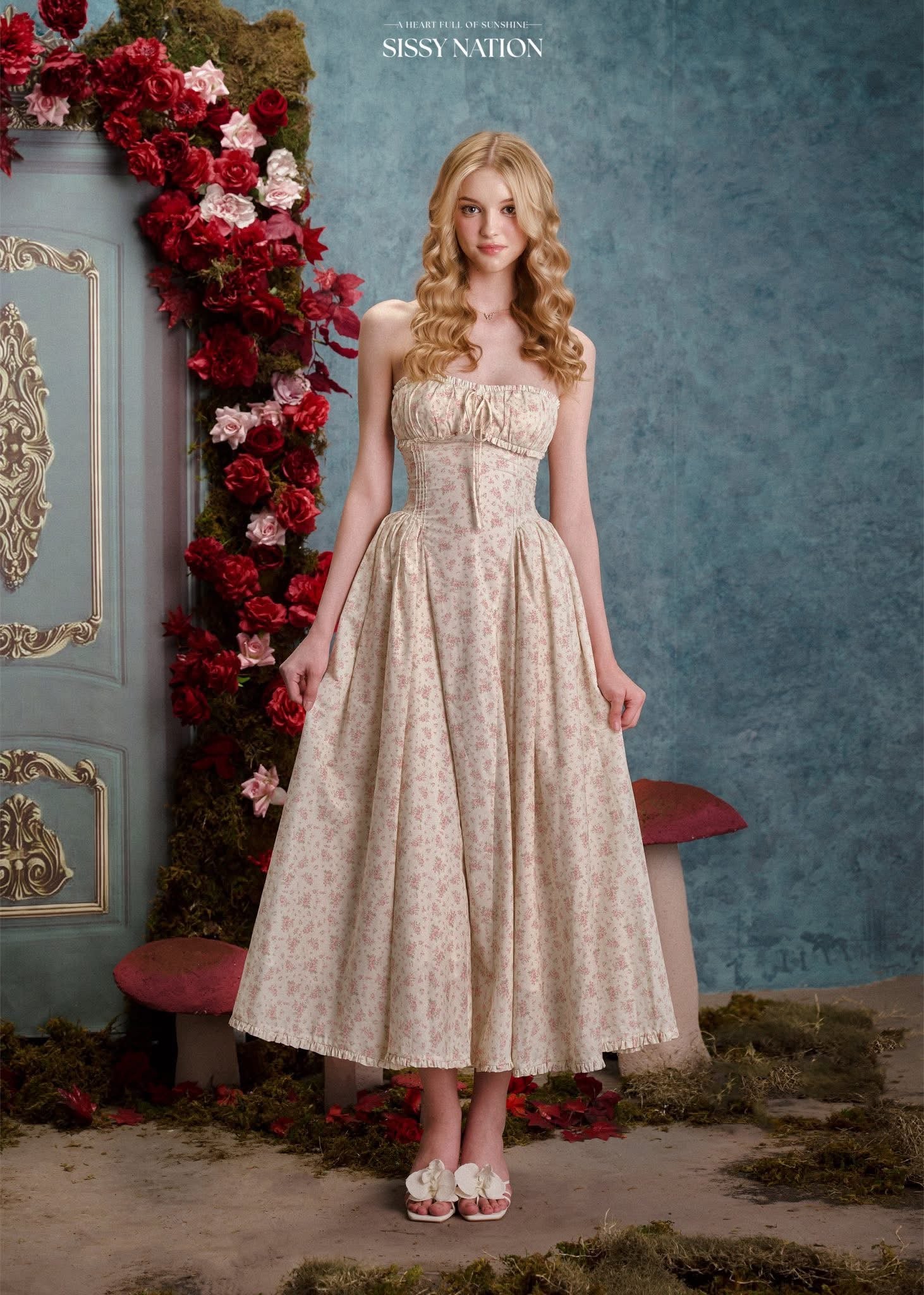Sissy Cinnamon Girl (Dress + Corset)