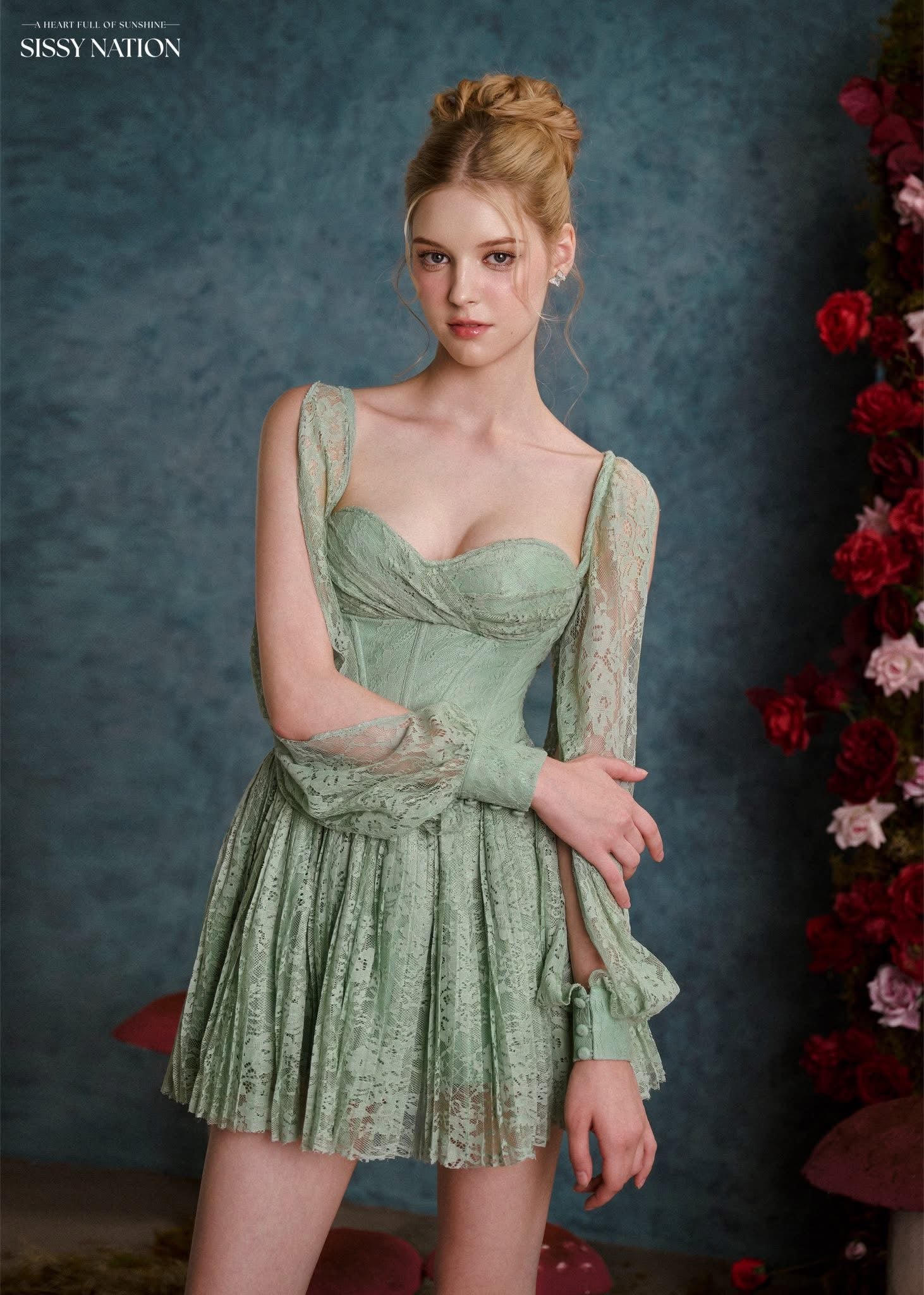 Sissy Tinkerbell Corset Dress