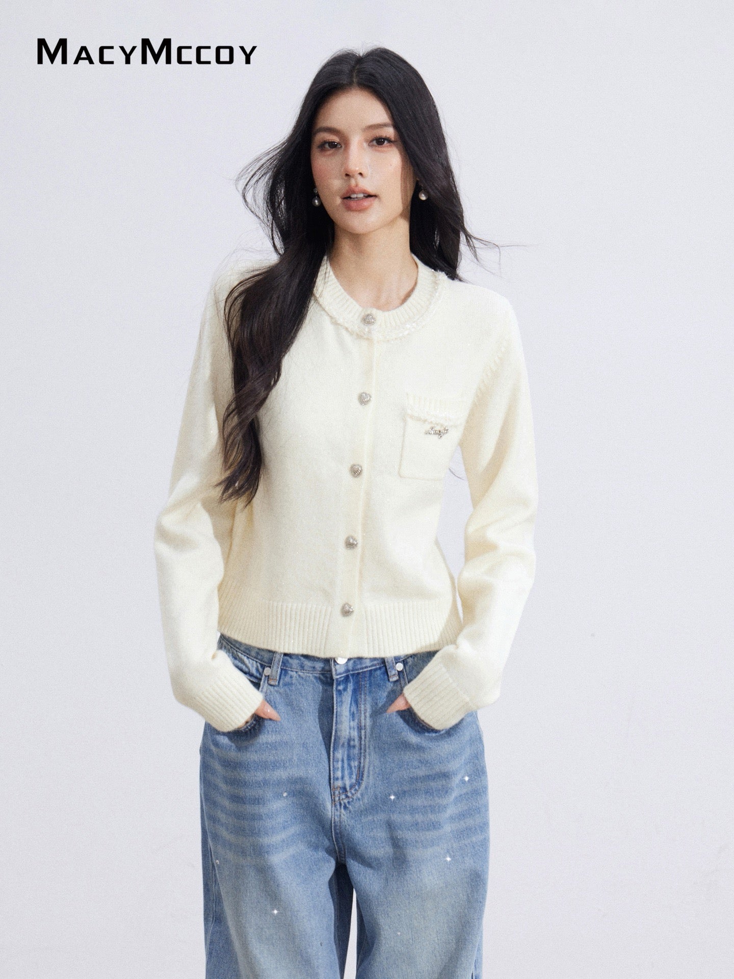 MacyMccoy MMC2026004 Bright silk sweater