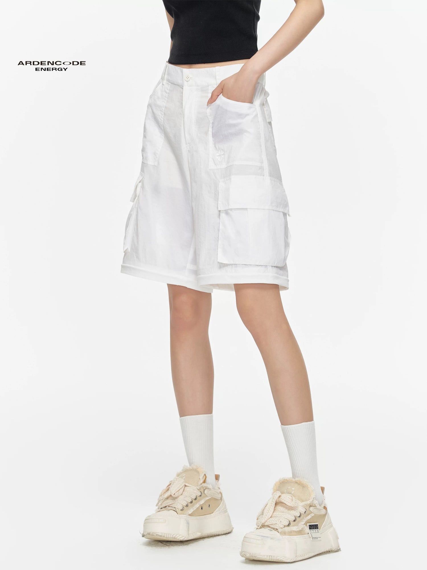 Arden Code Lightweight sunscreen loose pants