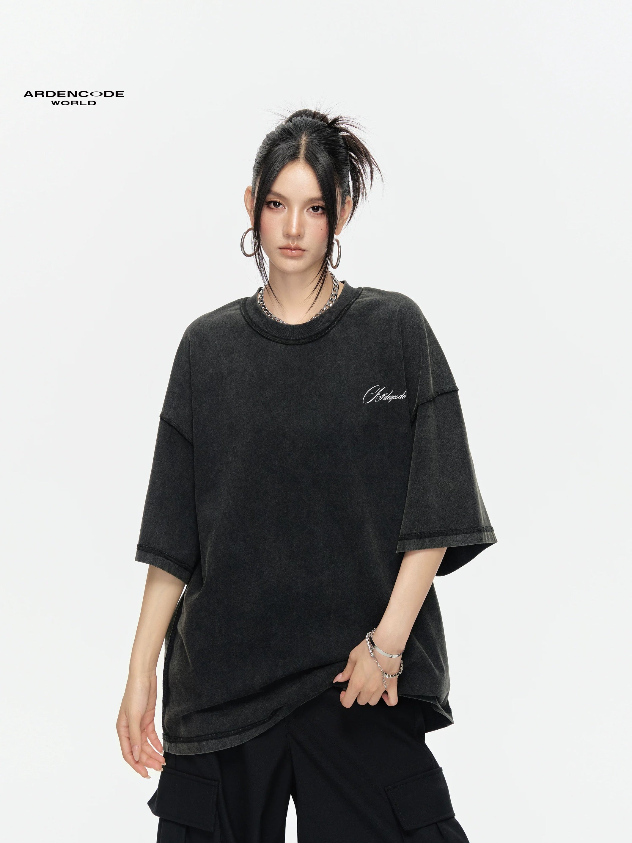 Arden Code Vintage loose T-shirt