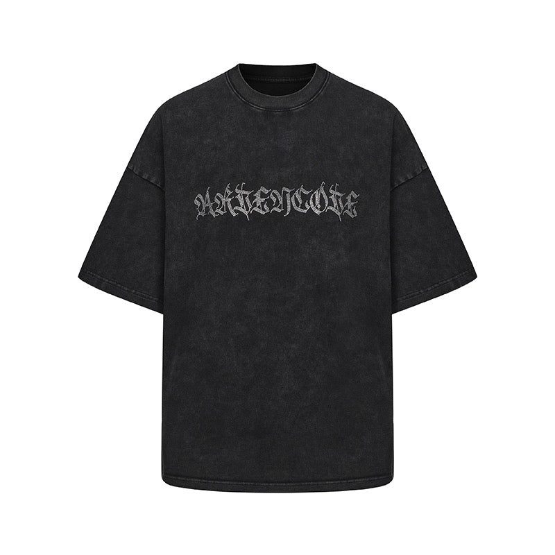 Arden Code Vintage letter print T-shirt