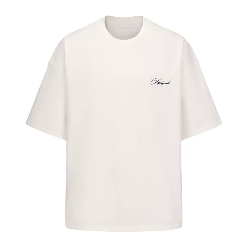 Arden Code Embroidered patches loose T-shirt