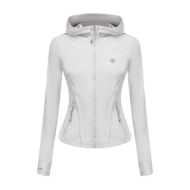 Arden Code Hooded sunscreen fitness jacket
