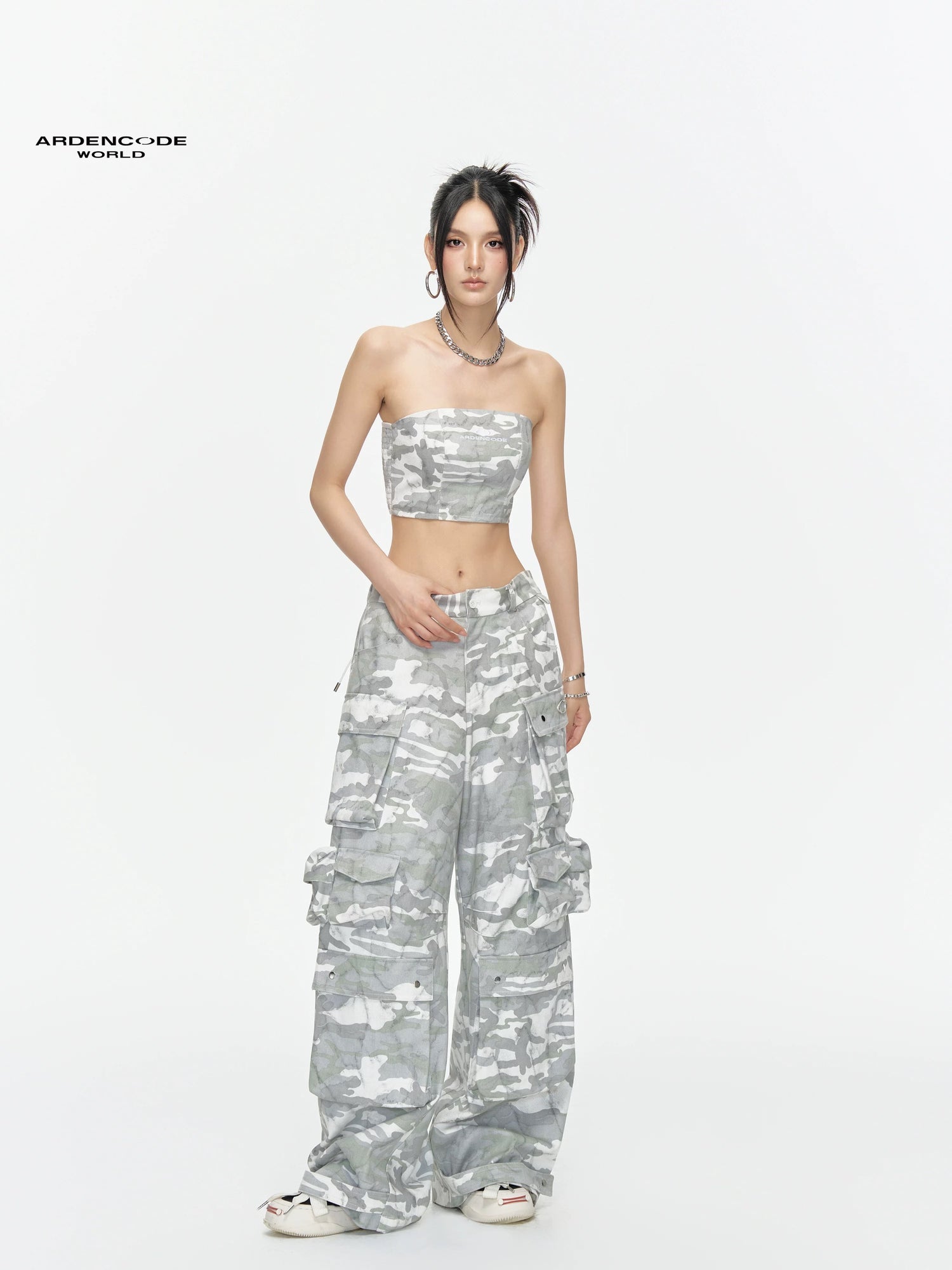 Arden Code Camouflage cargo pants