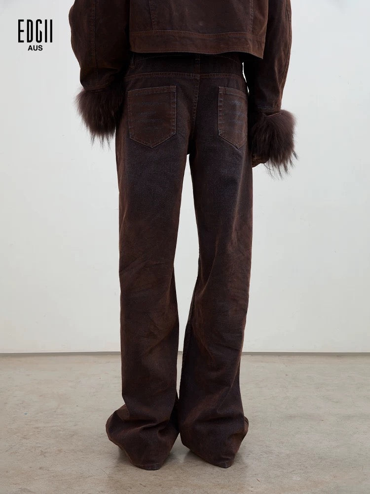 EDGII ED50AW15003 Fleece jeans