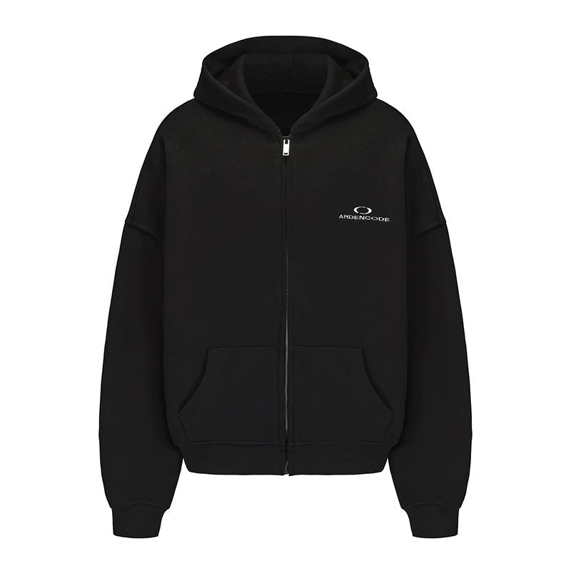 Arden Code Heavy duty pure cotton hoodie jacket