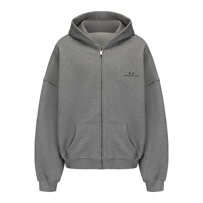 Arden Code Heavy duty pure cotton hoodie jacket