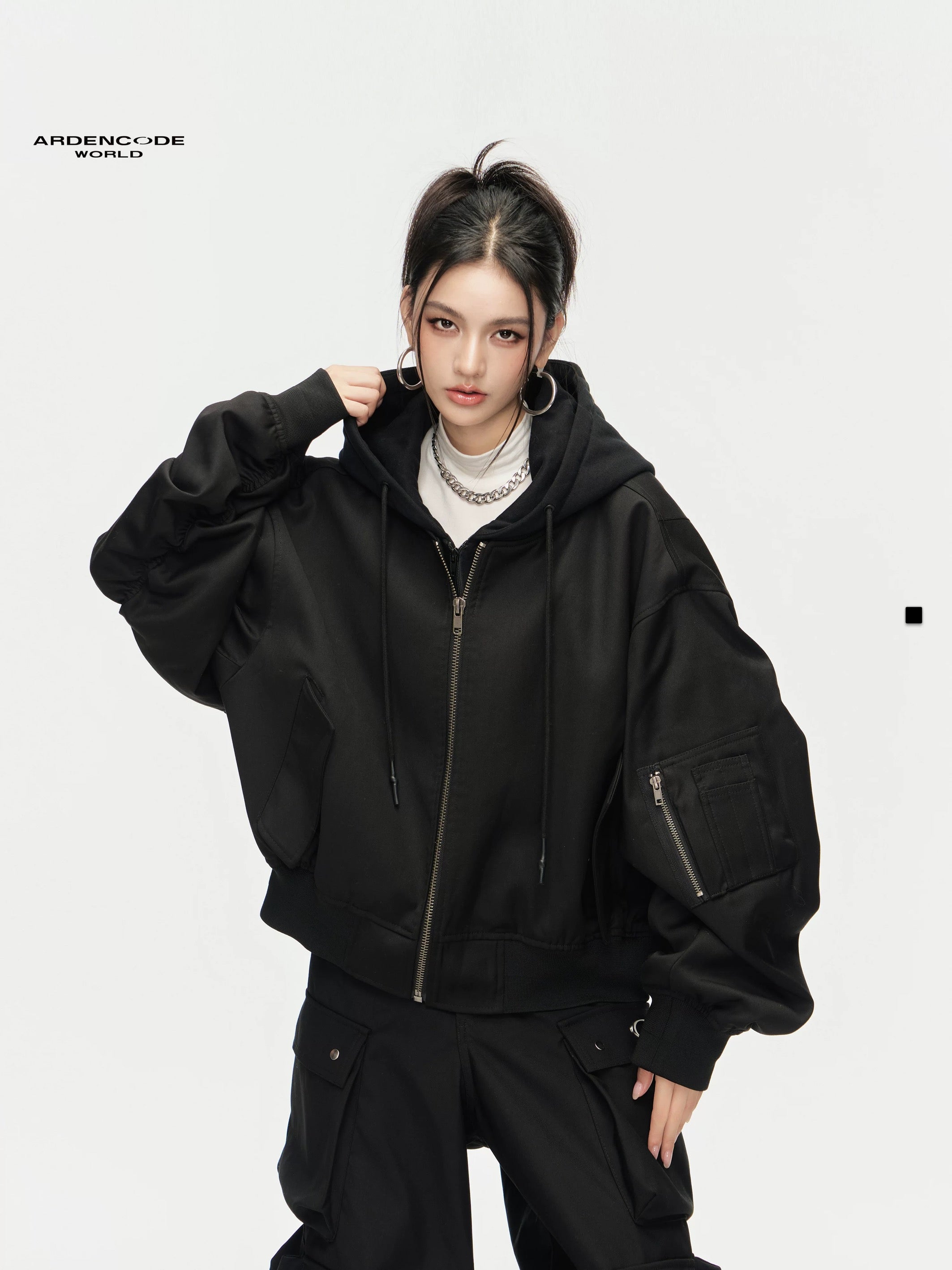 Arden Code Loose blend jacket