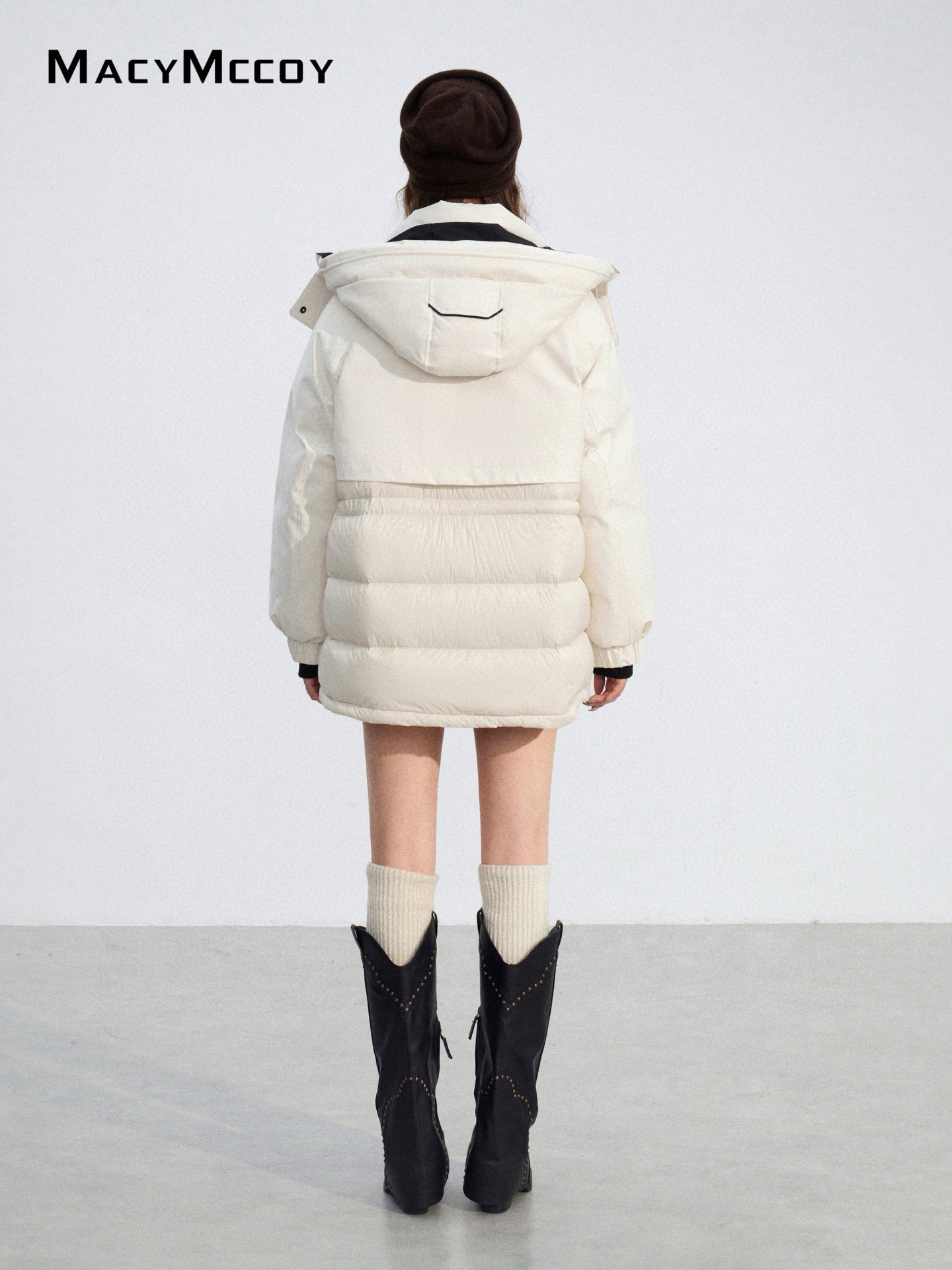 MacyMccoy MMC2025197 Color-blocking Parka Down Jacket