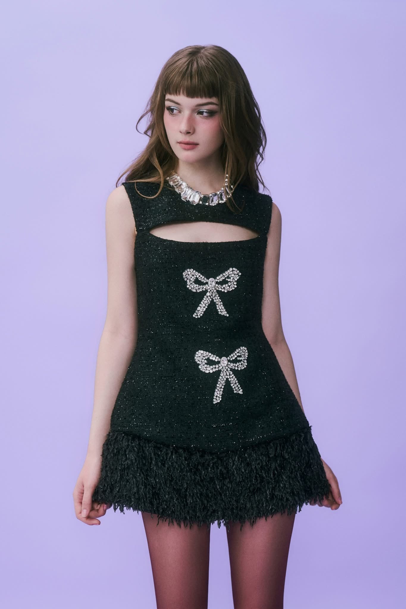 Deliciae LIZZY DRESS (BLACK)