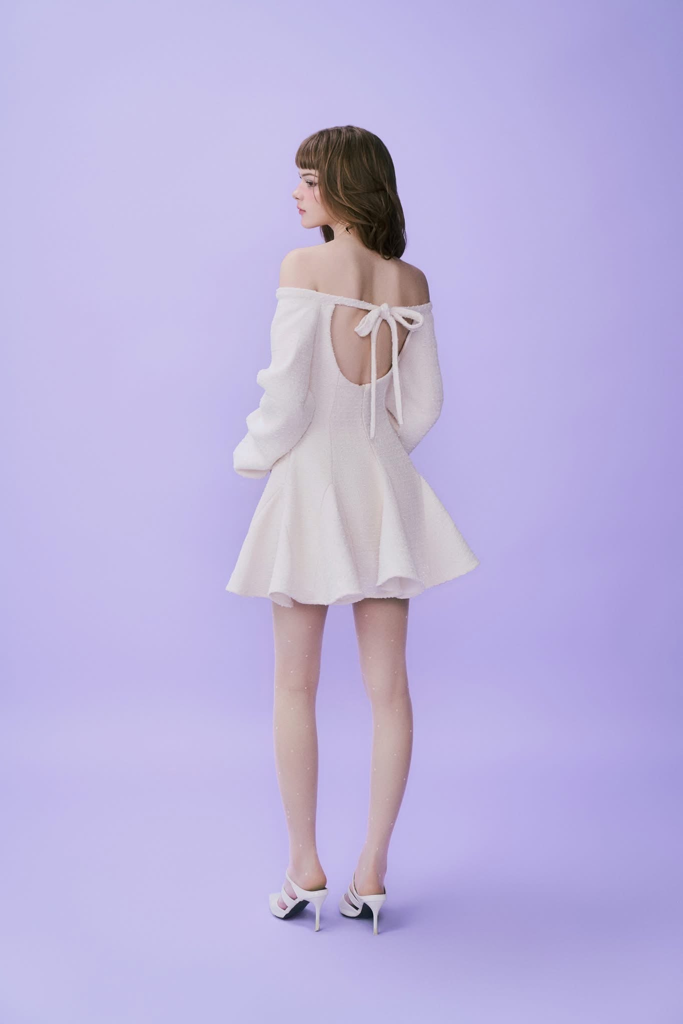 Deliciae TIFFANY DRESS (WHITE)