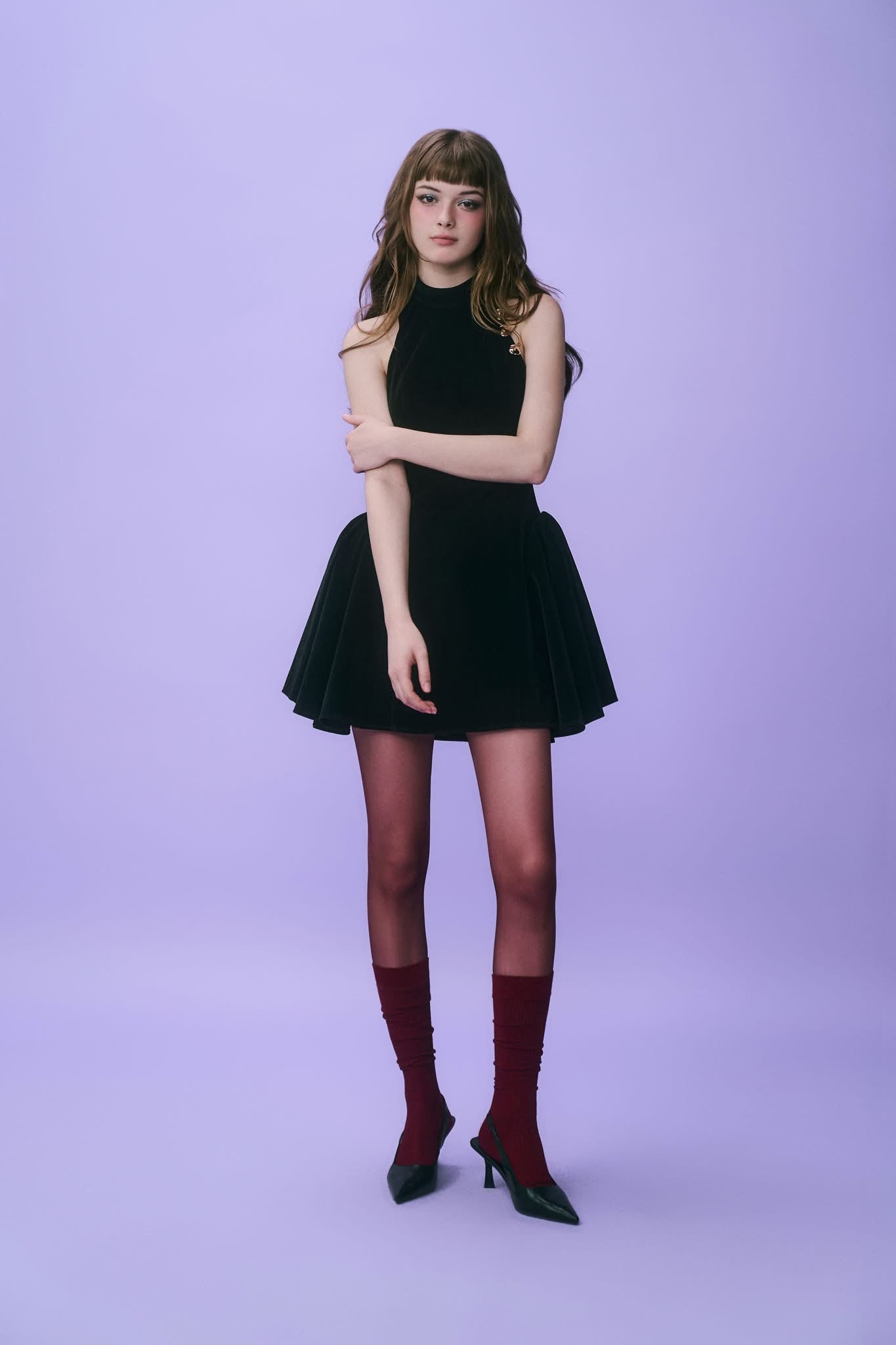Deliciae IRENE DRESS (BLACK)