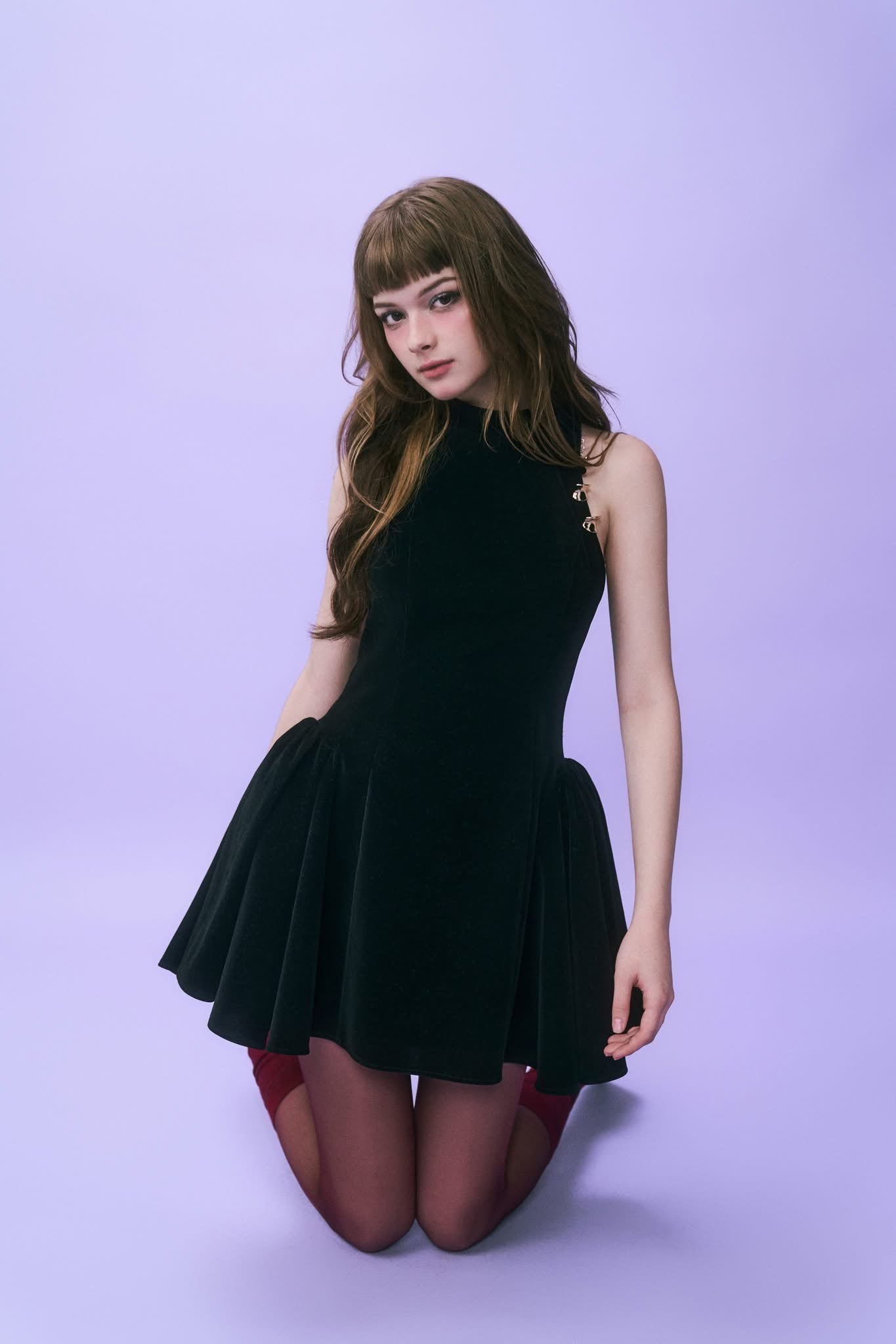 Deliciae IRENE DRESS (BLACK)