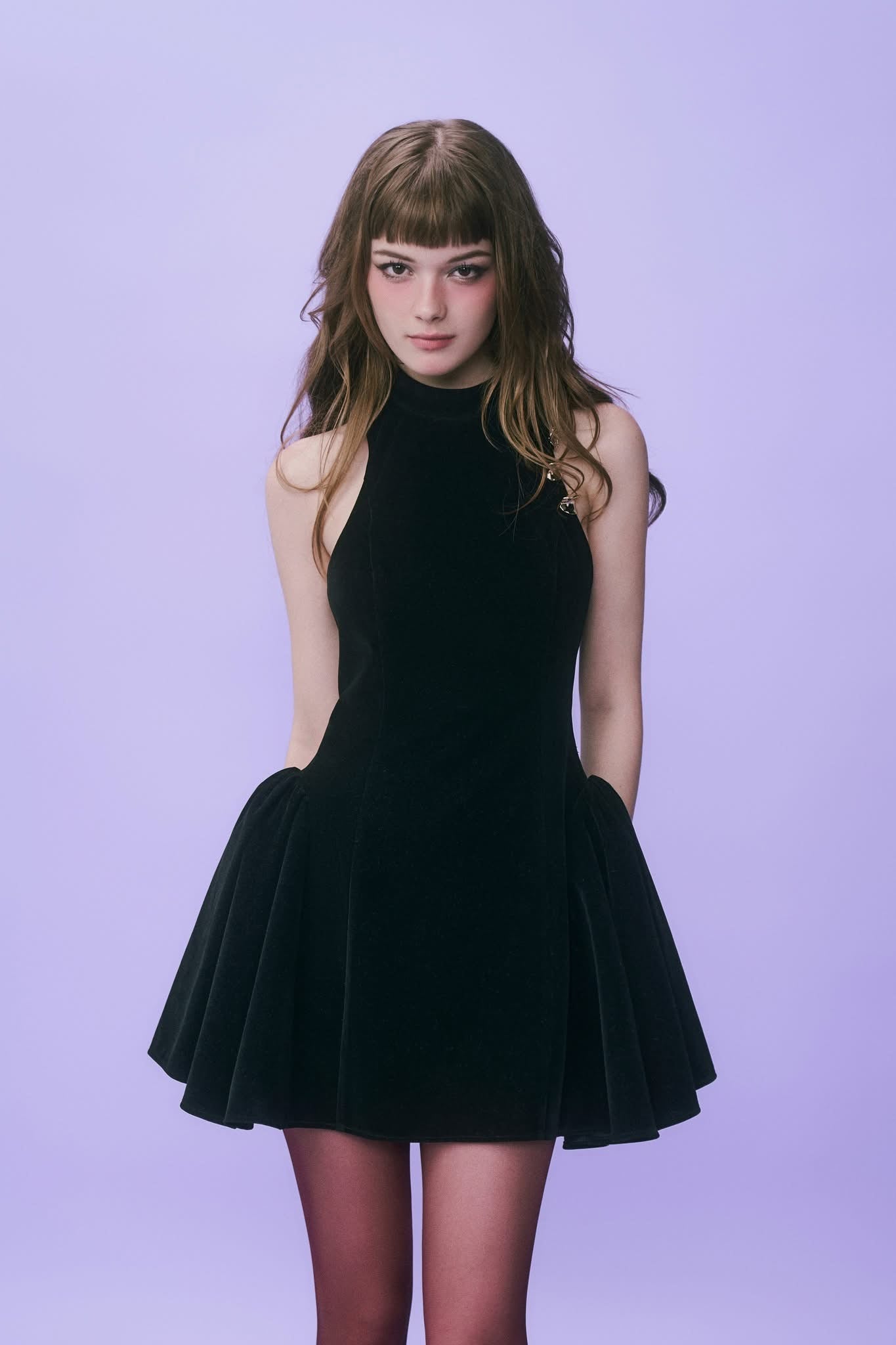 Deliciae IRENE DRESS (BLACK)