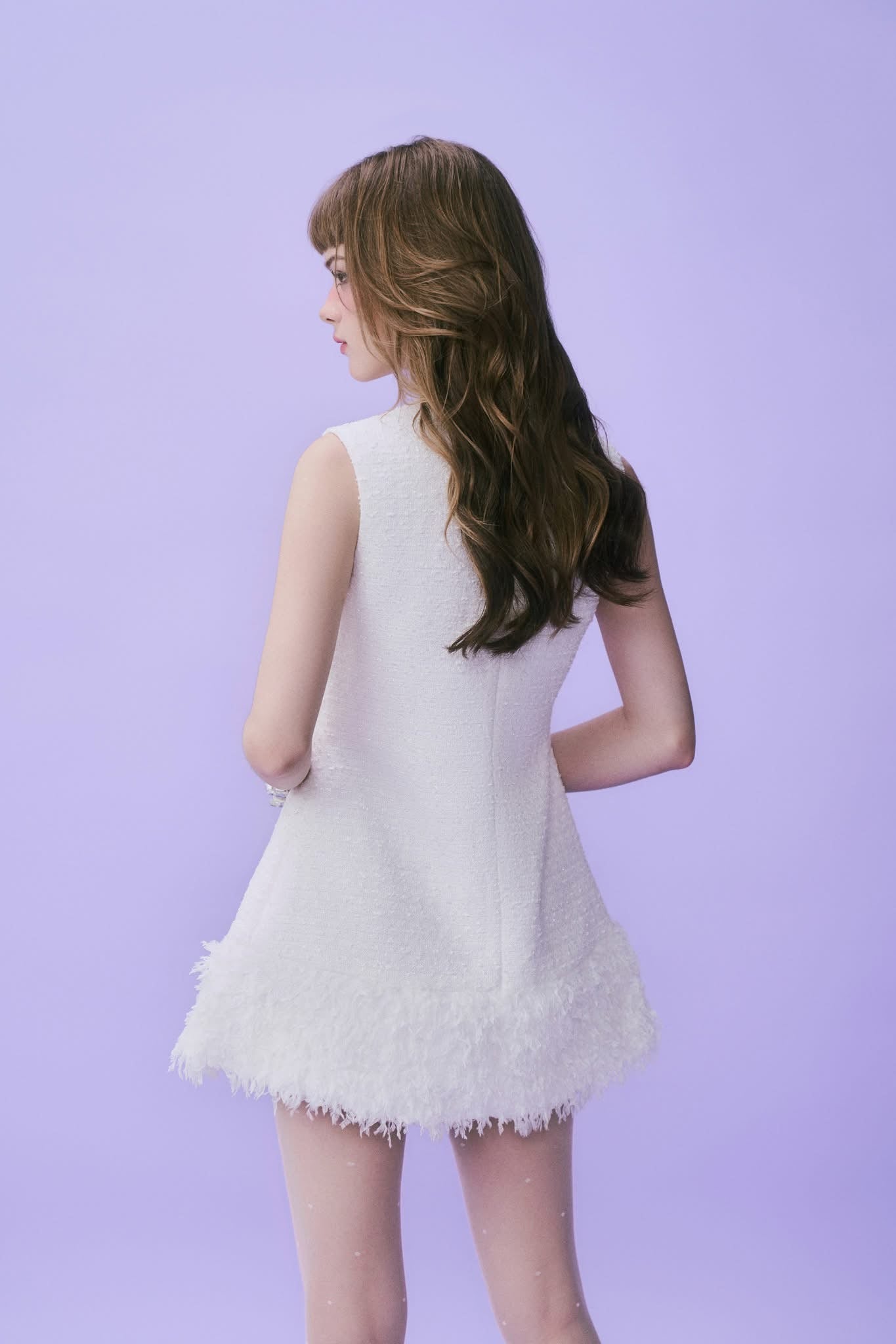 Deliciae LIZZY DRESS (WHITE)