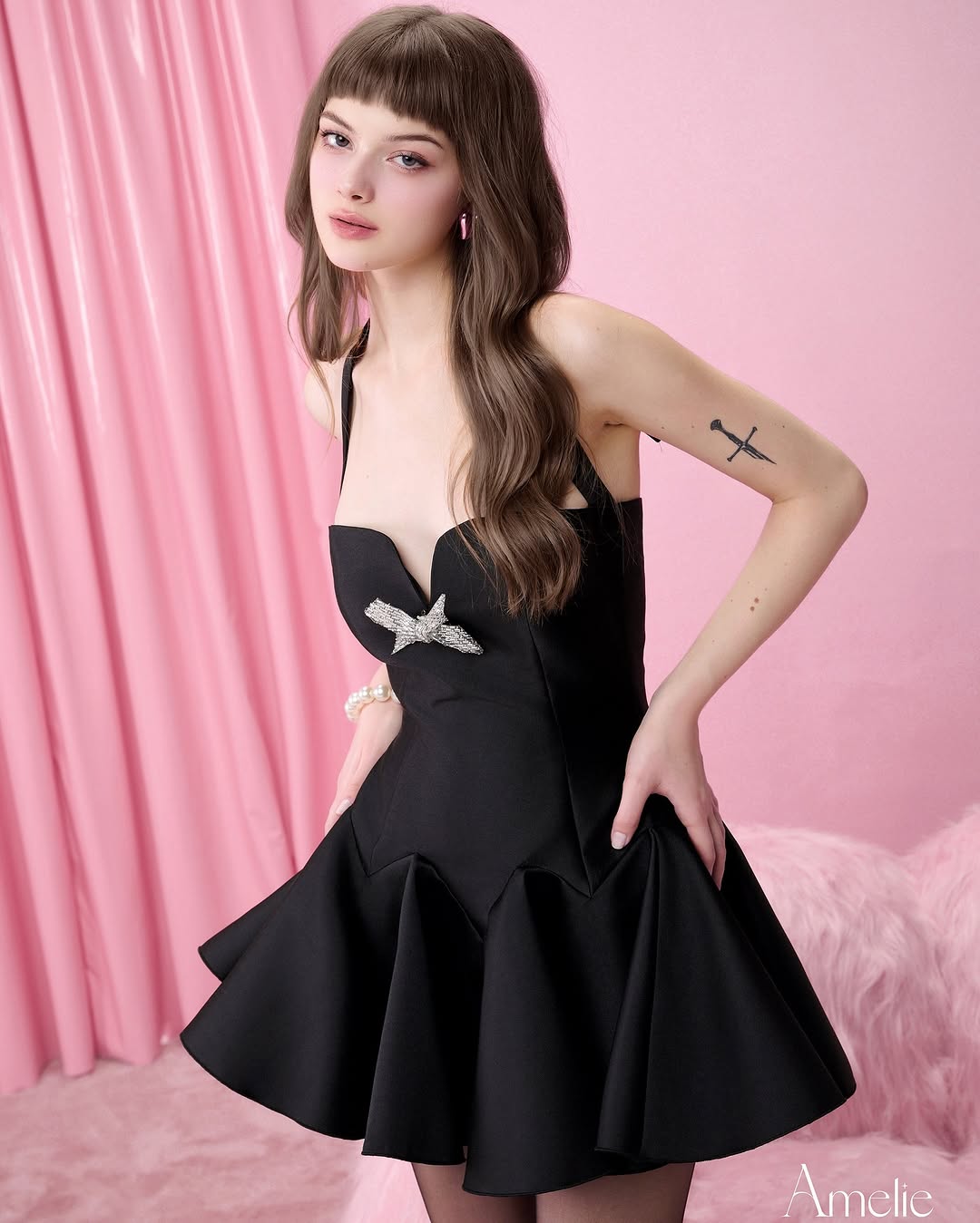 Amelie Midnight Dress