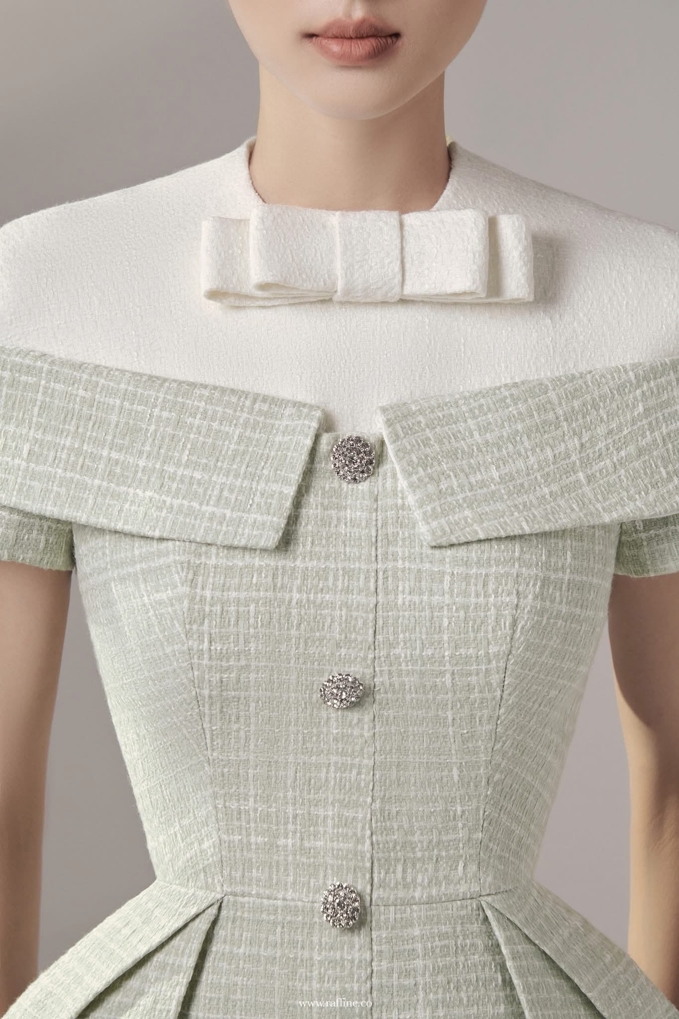 Raffiné ALAIA CAPELET MINI SHIRTDRESS