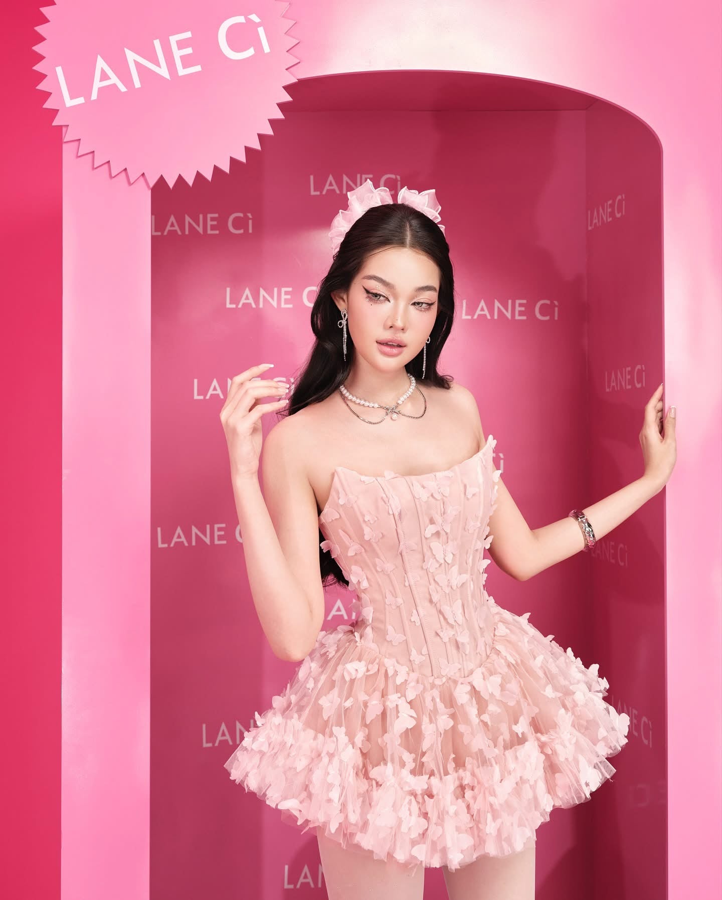 LANE Cì Swan Dress