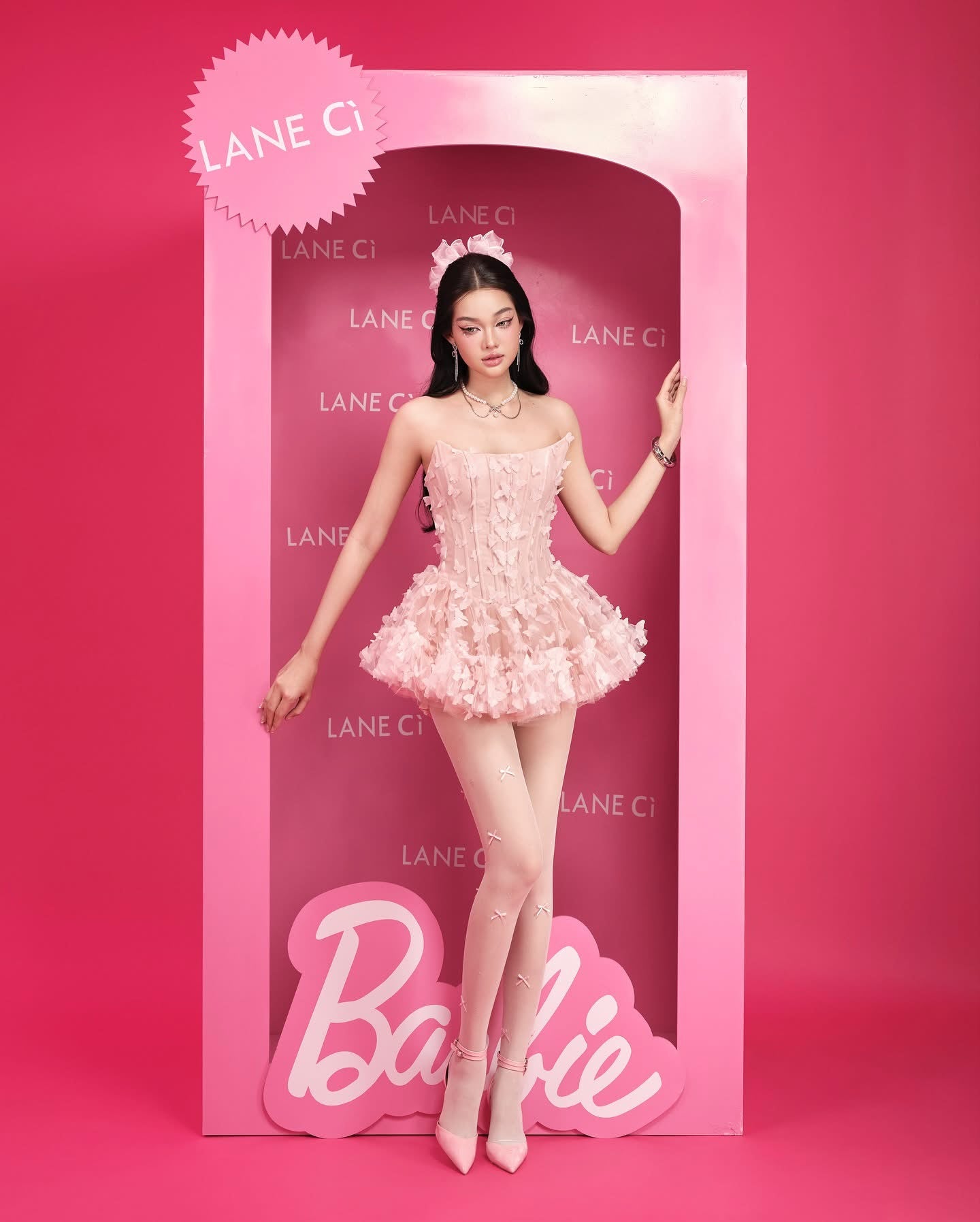 LANE Cì Swan Dress