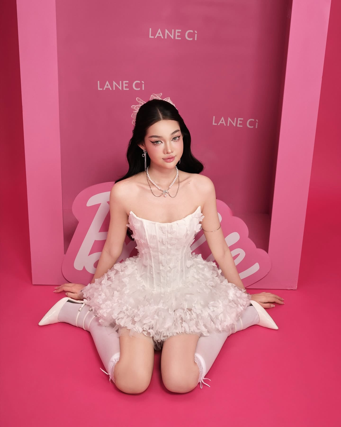 LANE Cì Swan Dress