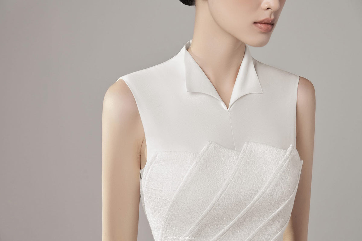 Raffiné KATHARINA KNIFE PLEATED MIDI DRESS