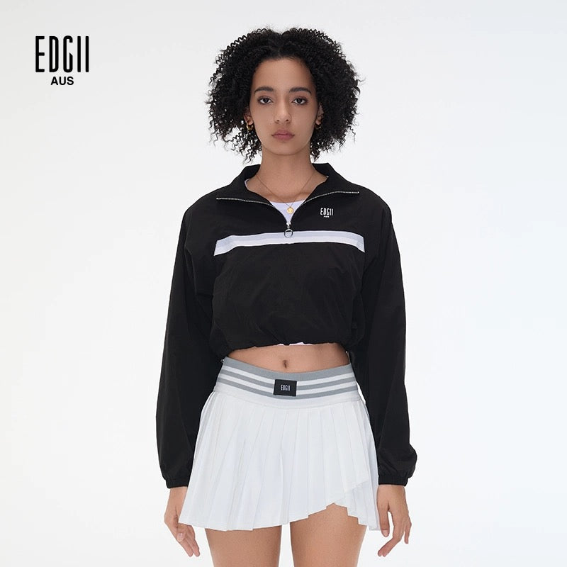 EDGII ED25SS3003 Zipper woven jacket (2color)