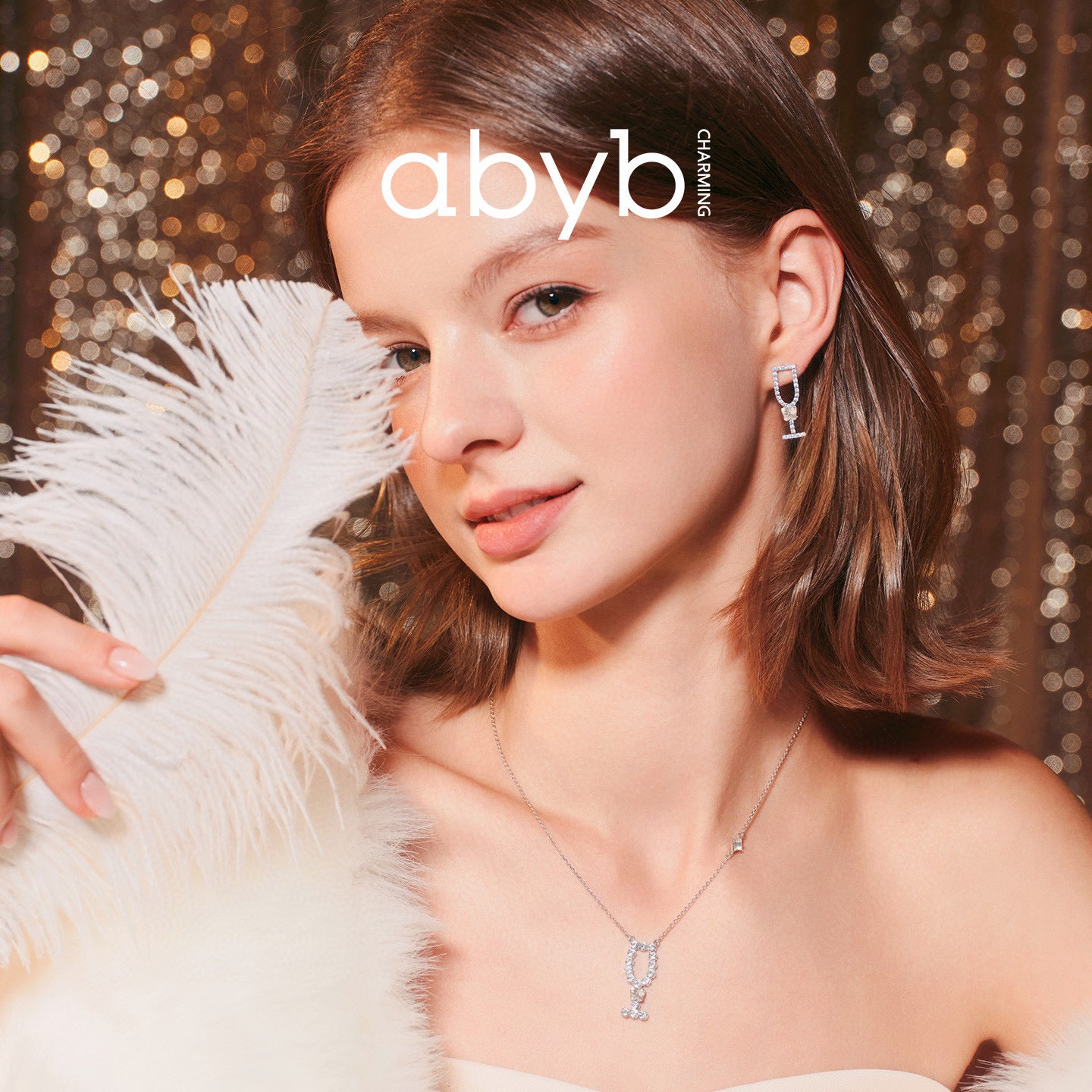 ABYB CHARMING Champagne Phantom Necklace