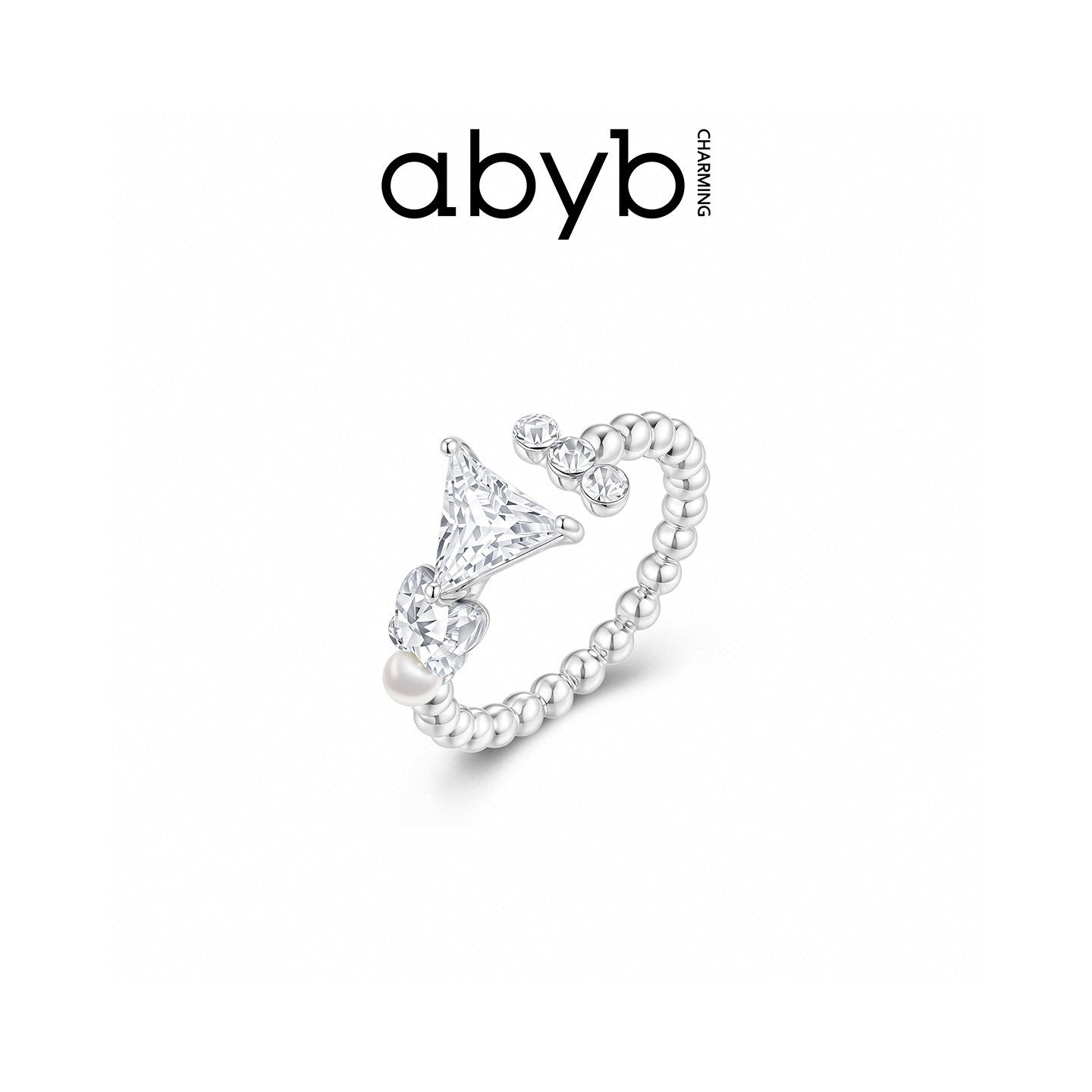 ABYB CHARMING Champagne Kiss Ring