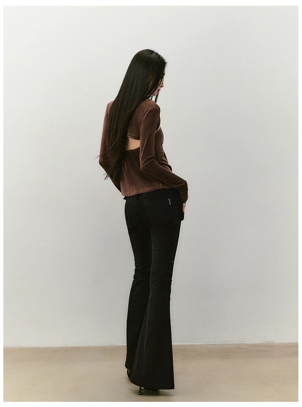VIA PITTI VIABTP475 Acetate knitted halter-neck vest +top set