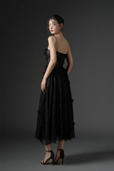 21SIX Ghazal Lace Strappy Dress (3color)