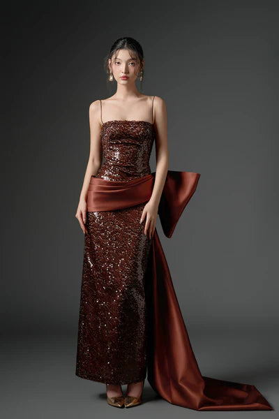 21SIX Maez Sequin Dress (2color)