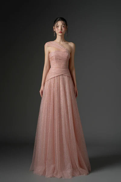 21SIX Dajajah Glitter Tulle Dress (6color)