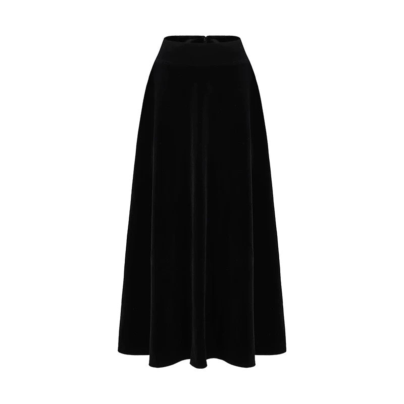 Nana Jacqueline Blaire Velvet Top + Blaire Velvet Maxi Skirt
