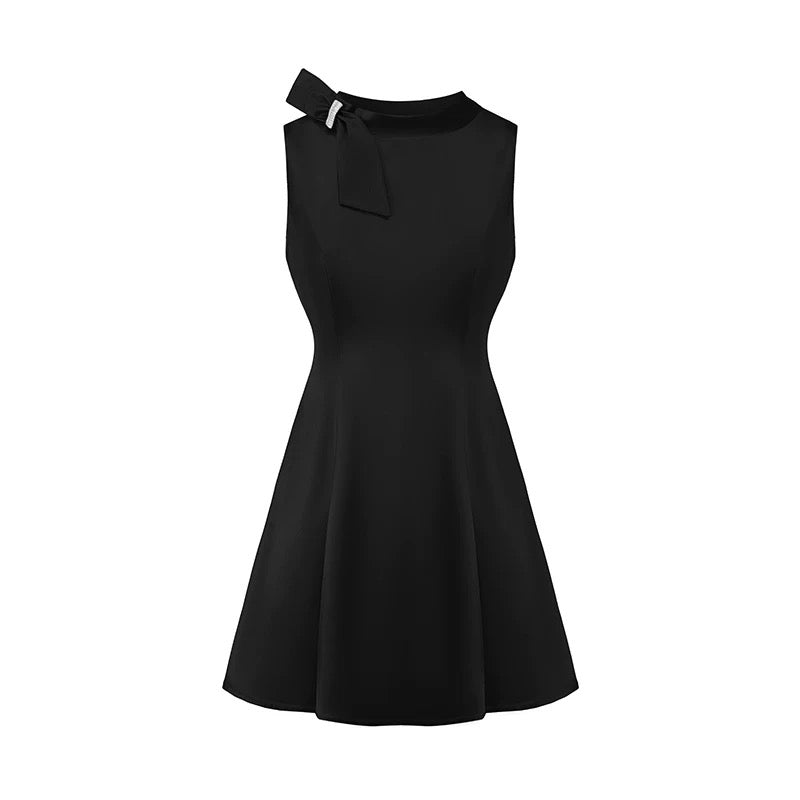 Nana Jacqueline Lila Satin Mini Dress