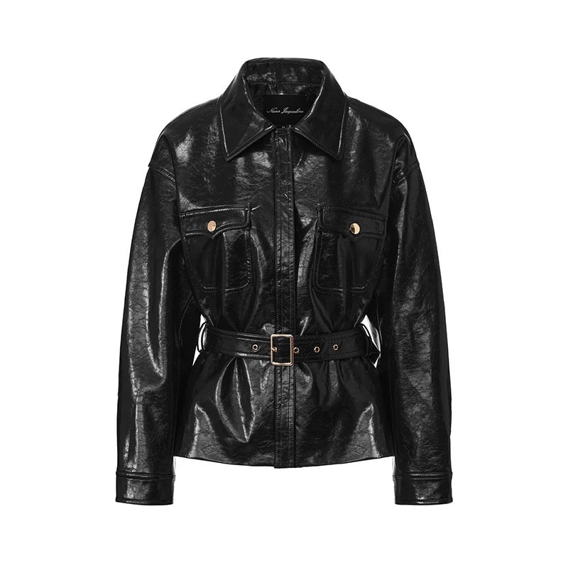 Nana Jacqueline Isabella Vegan Leather Jacket