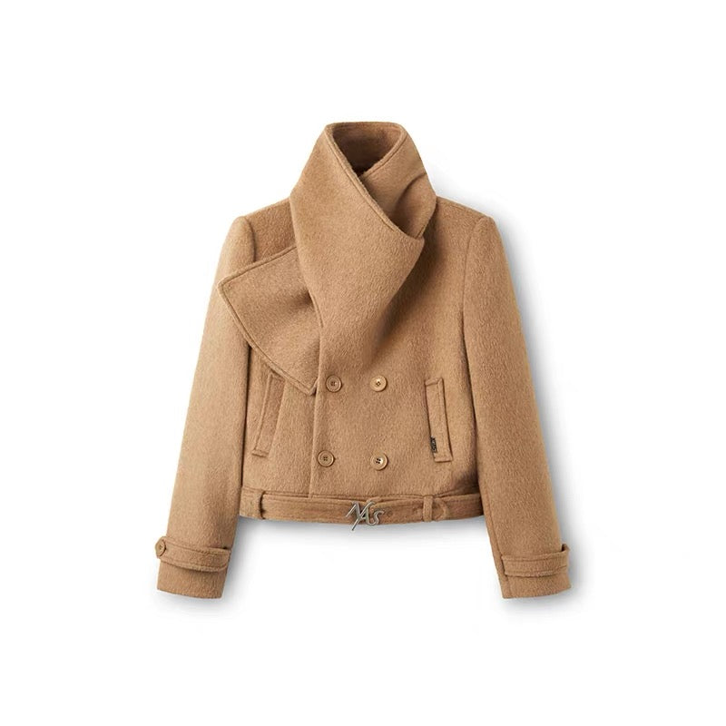 NAWS Scarf woolen coat