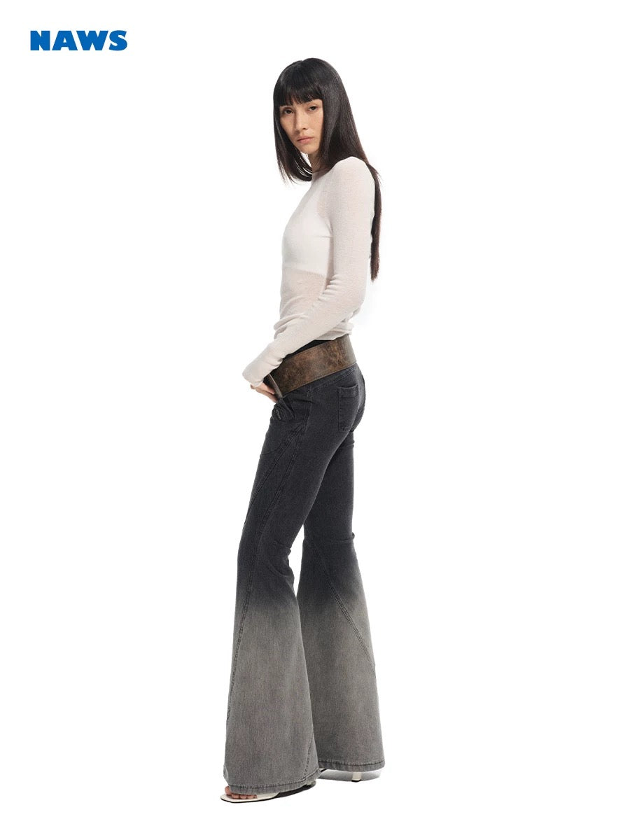 NAWS Heavy duty twill washed denim jeans