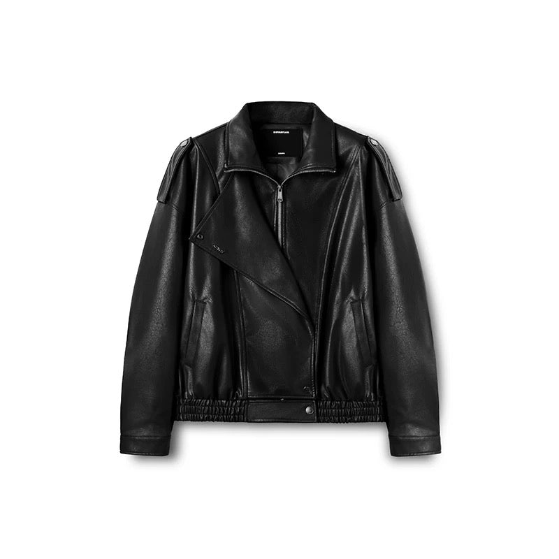 NAWS Retro casual big collar loose jacket