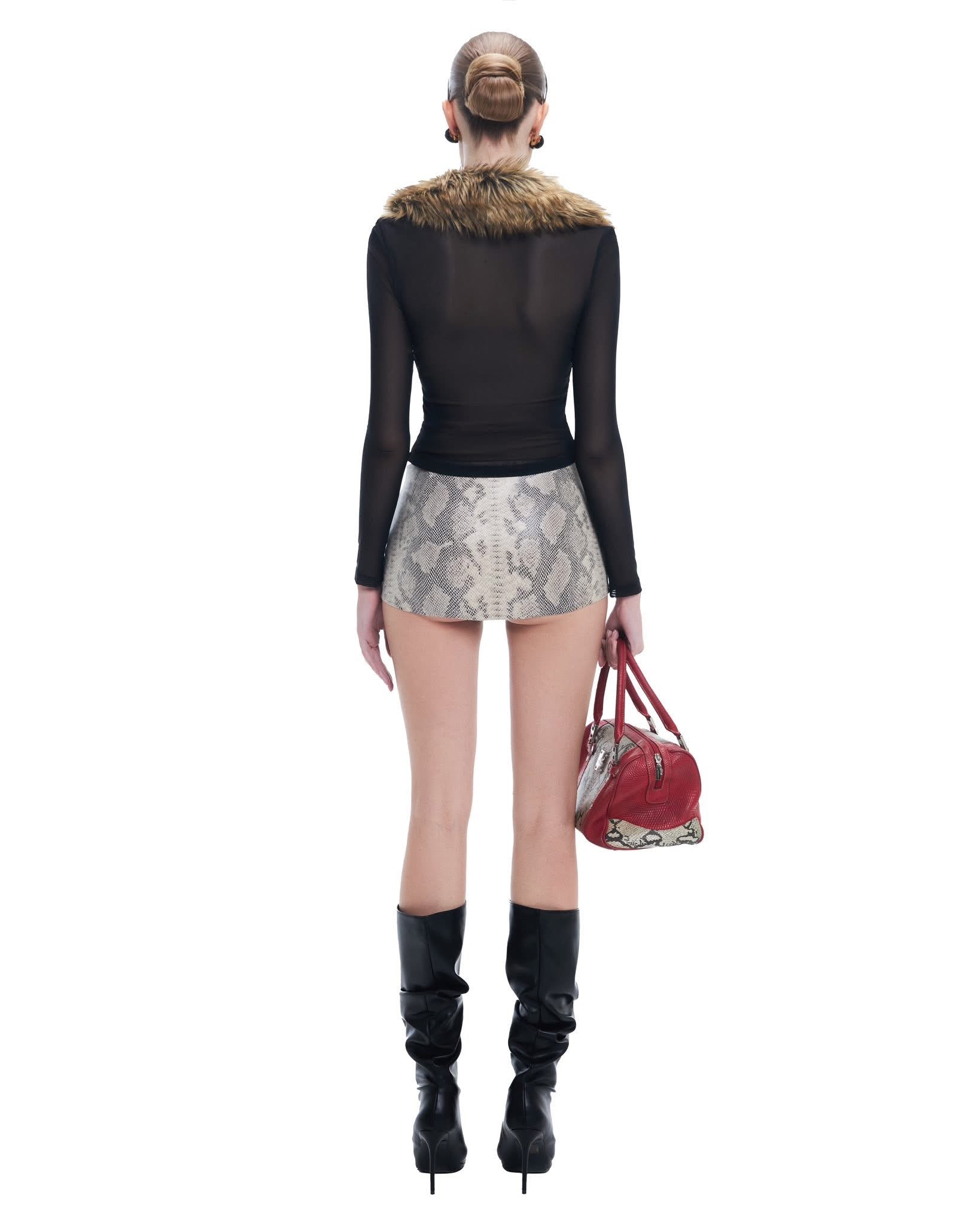 FFSD Sable Top & Snake Skirt